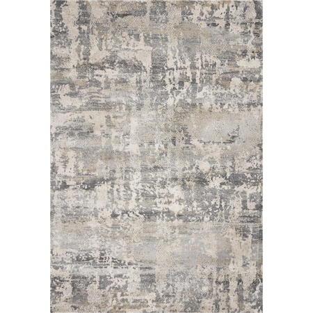 Homeroots 3 ft. 3 in. x 4 ft. 11 in. Polypropylene Natural Area Rug 353881